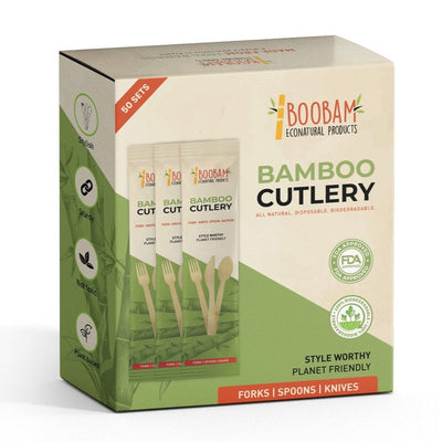 bamboo cutlery sets individually wrapped