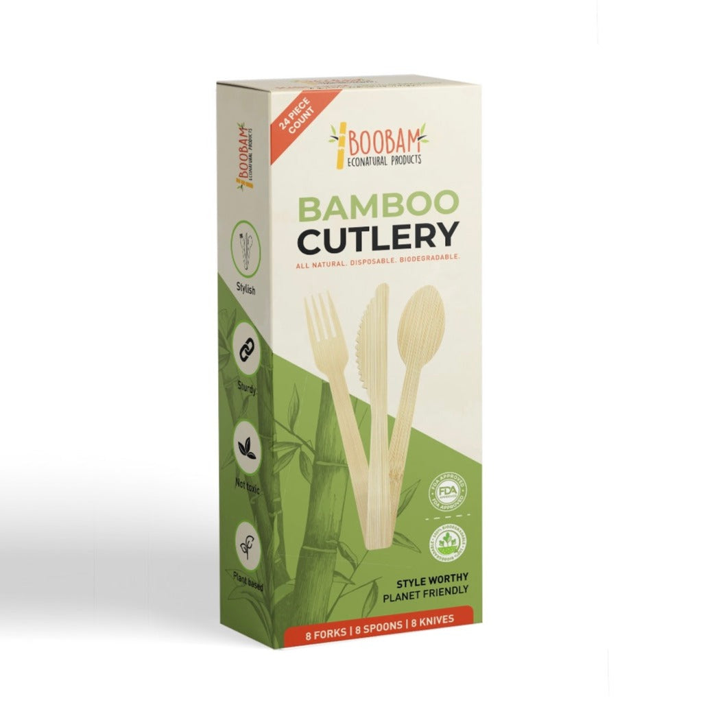 reusable bamboo cutlery