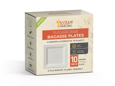 sugarcane plates 10 inches